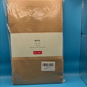 Tan Spillproof Tablecloth